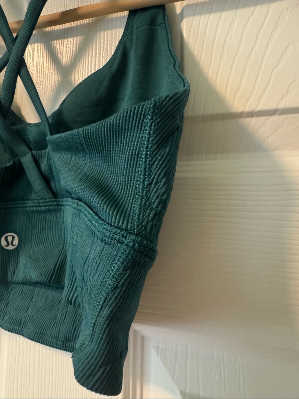 Lululemon Dark Teal Energy Sports Bra - Picture 3 of 5
